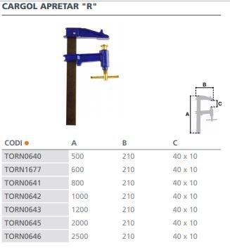 TORNILLO APRIETE PIHER R-120