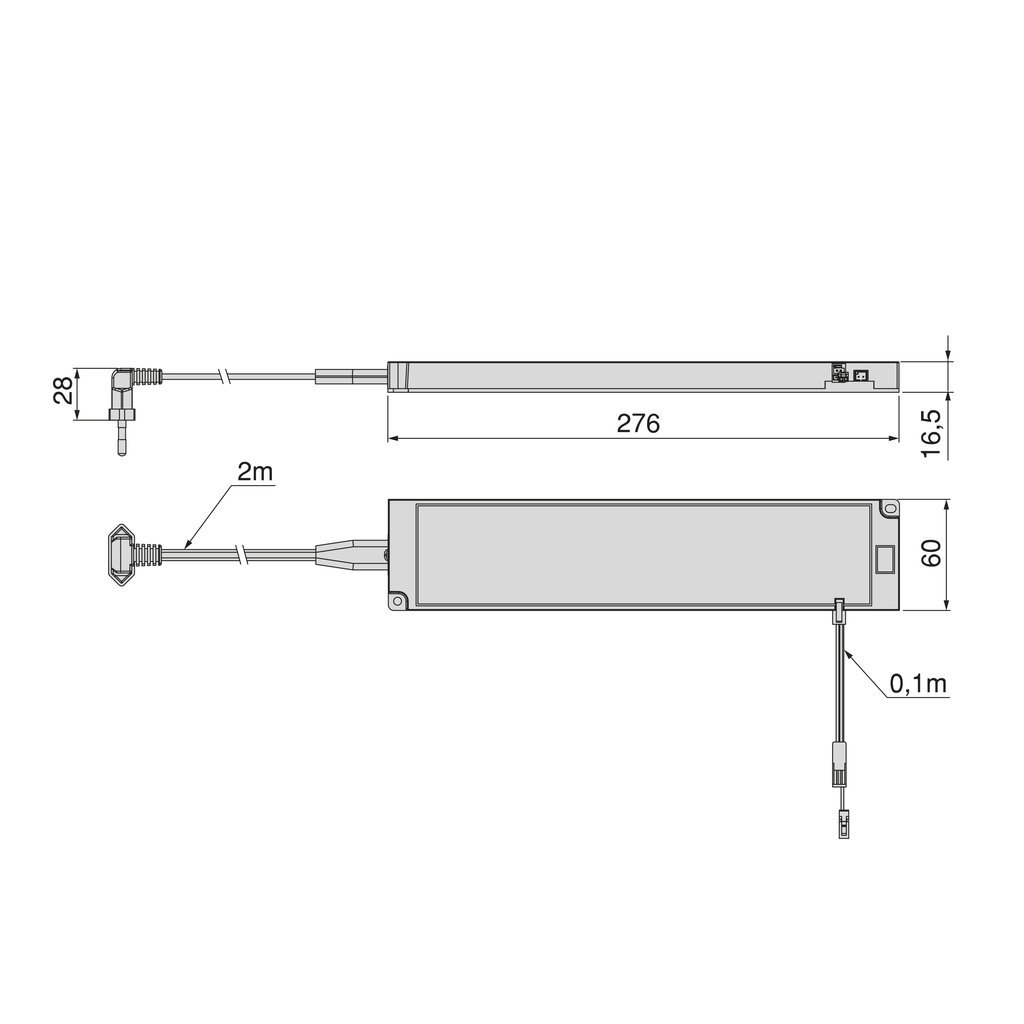 CONVERTIDOR LED 90W. (24V DC) 5152720
