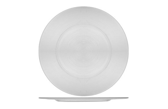 PLATO VIDRIO CIRCLE BAJOPLATO-32CM