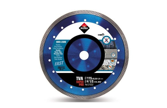 DISCO DIAMANTE CORTE SECO GENERAL OBRA SEGMENTADO  125 MM SUPERPRO 31933