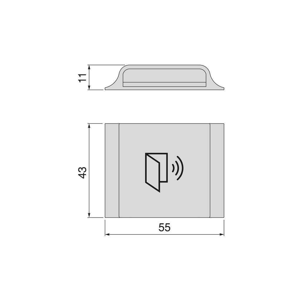 SENSOR SMART RF/EMI BAT. DOOR 5157517