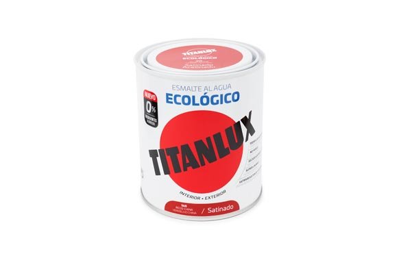 ESMALTE AL AGUA ECOLOGICO SATINADO 250 ML ROJO CHINA 01T056514/5699209