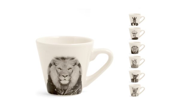 TAZA CAFE NEW BONE CHINA ANIMALS (DISPLAY) 7,5 CL - CAFE 8745360
