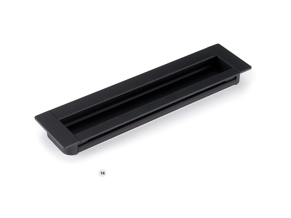 TIRADOR HALLE 128MM NEGRO 90084 14
