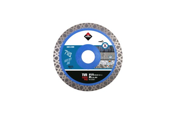 DISCO DIAMANTE CORTE SECO GENERAL OBRA SEGMENTADO  125 MM SUPERPRO 1.4 MM 30987