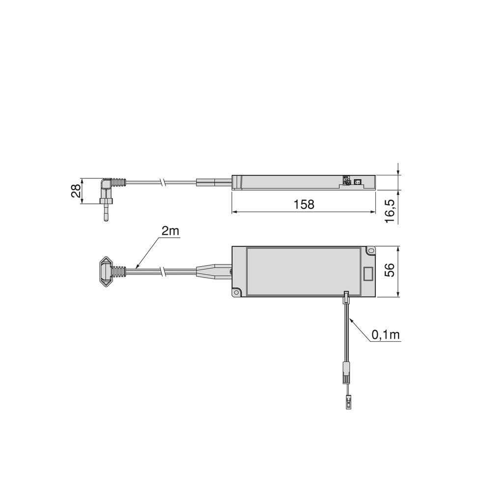 CONVERTIDOR LED 30W. (24V DC) 5152520