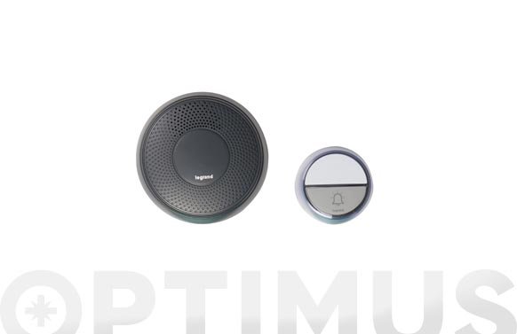 TIMBRE INALAMBRICO NEGRO ALCANCE 100 METROS 094253