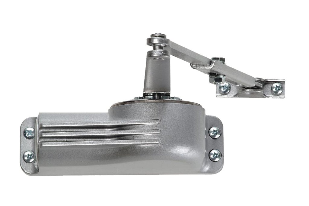 CIERRAPUERTA 44AT50 CLASIC BRAZO RETENEDOR PLATA 44AT50PL