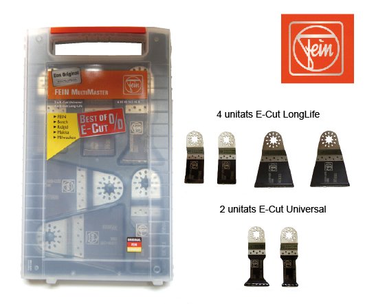 HOJA E-CUT FEIN (6 U)BEST OF 35222967030