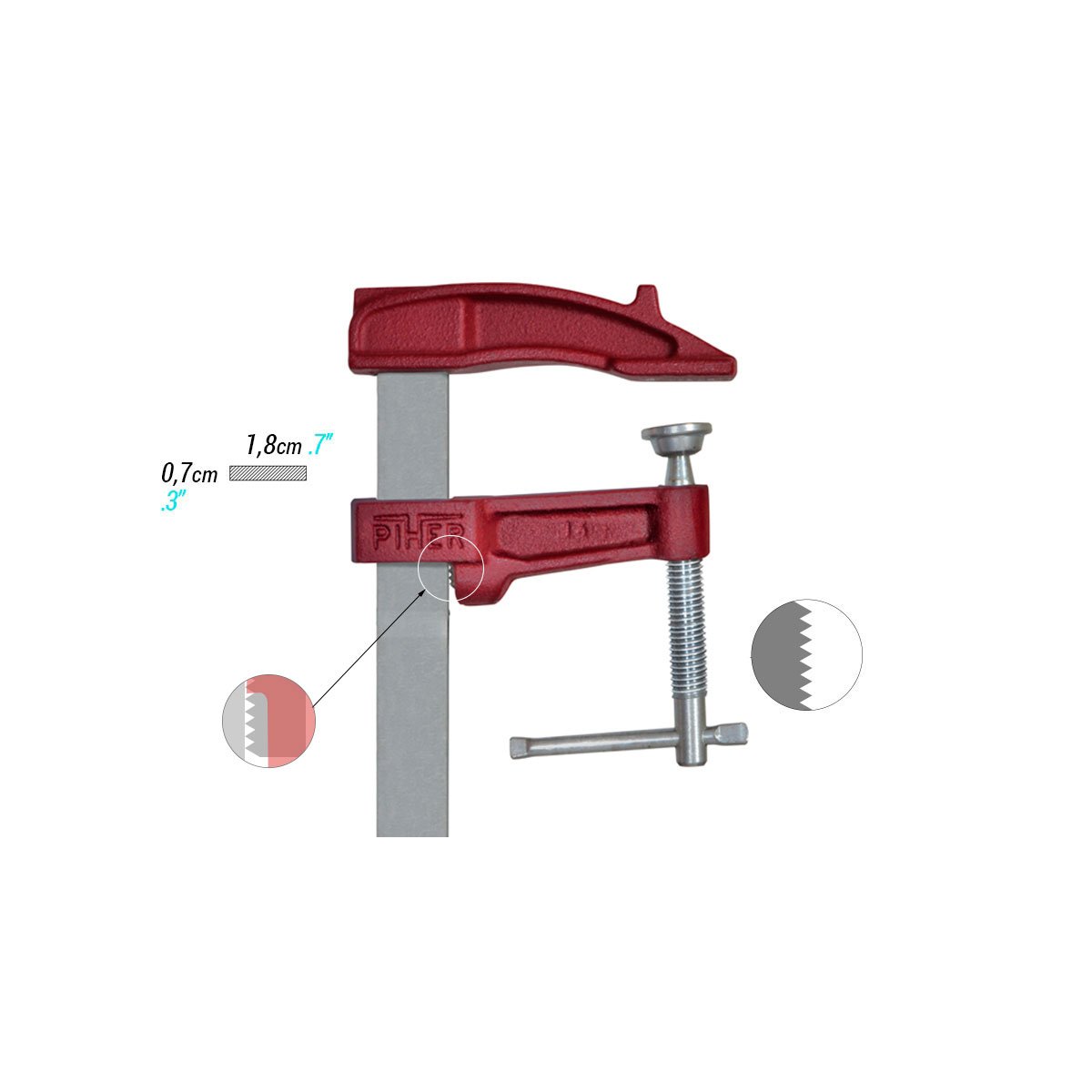 TORNILLO APRIETE MARQUETERIA M-20 01020