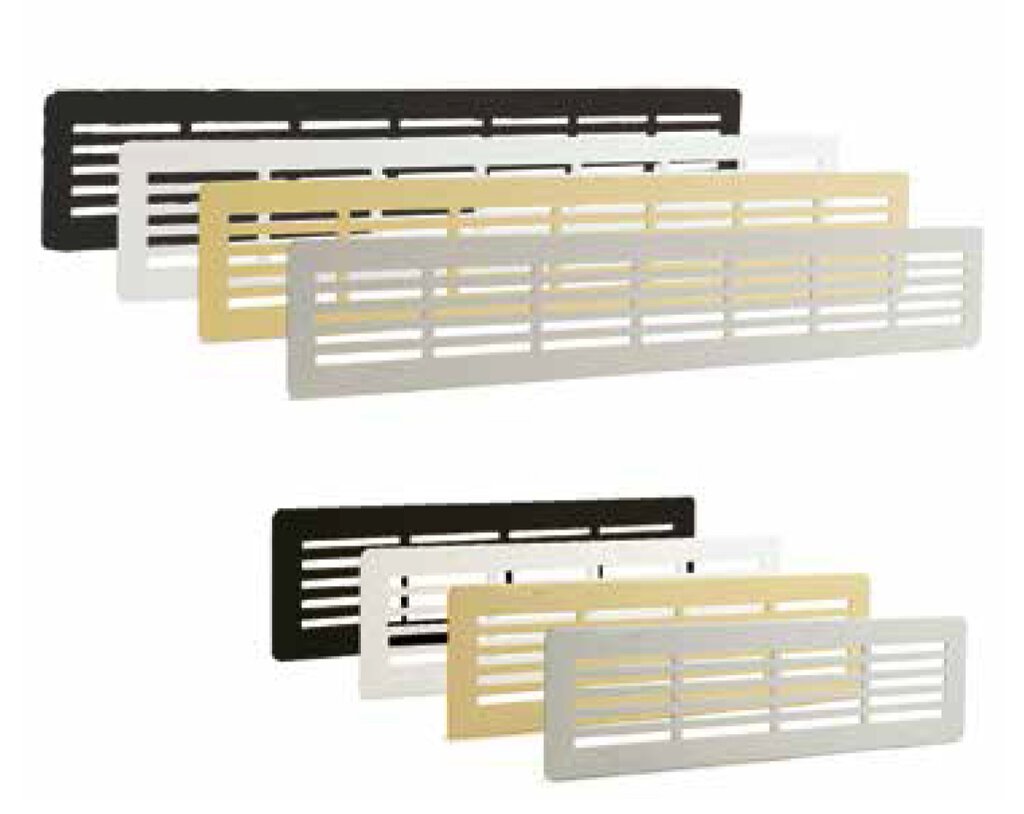 REJILLA DECORATIVA EMPOTRABLE 1,5 BLANCO CON GANCHO 6,6 X 48CM 028813