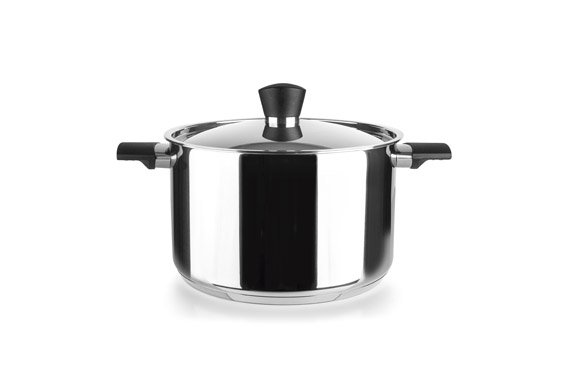 OLLA CON TAPA ACERO INOX SVEA  24 CM 606224