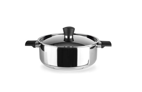 CAZUELA INOX CON TAPA SVEA  20 CM 606020