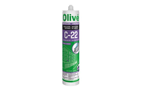 SILICONA NEUTRA CONSTRUCCION C-22 300 ML BLANCO 02e1411C03F03/H40111