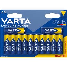 PILA ALCALINA LONG LIFE LR6 AA 8 + 4
