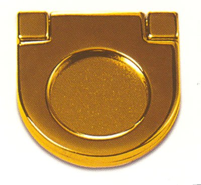 PLACA AMB ANSA DORADO