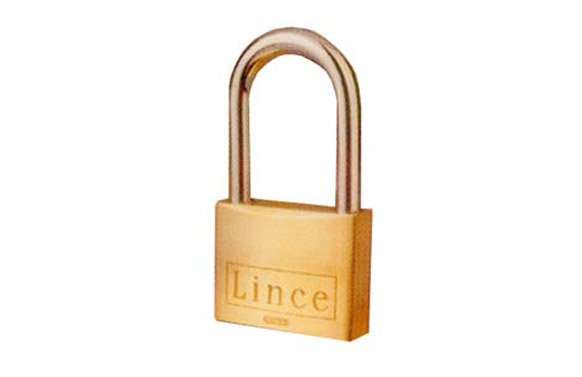 CANDADO 301 ARCO LARGO LINCE 40 MM LATON 30140