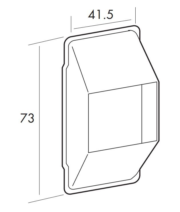 CARCASSA PASACINTES ALUMINI C-22