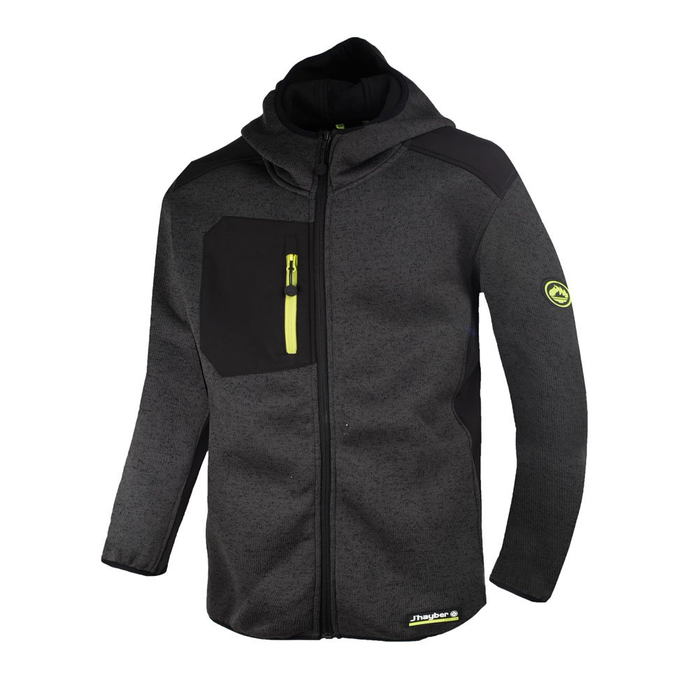 CHAQUETA SIDNEY J.HAYBER GRIS/NEGRO-XL