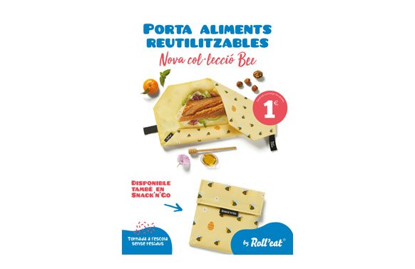 ENVOLTORIO REUTILIZABLE BOC'N'ROLL ABEJAS BRABELLES12