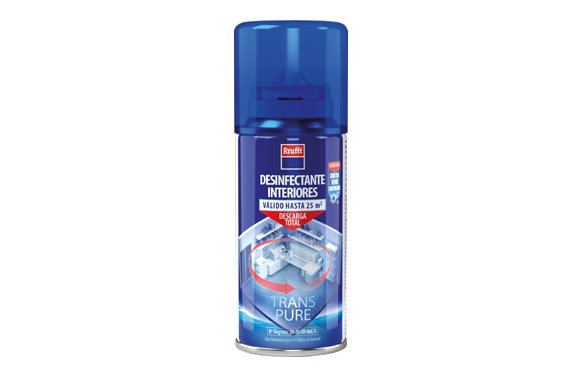 DESINFECTANTE INTERIORES TRANS PURE 100 ML DESCARGA TOTAL 17270
