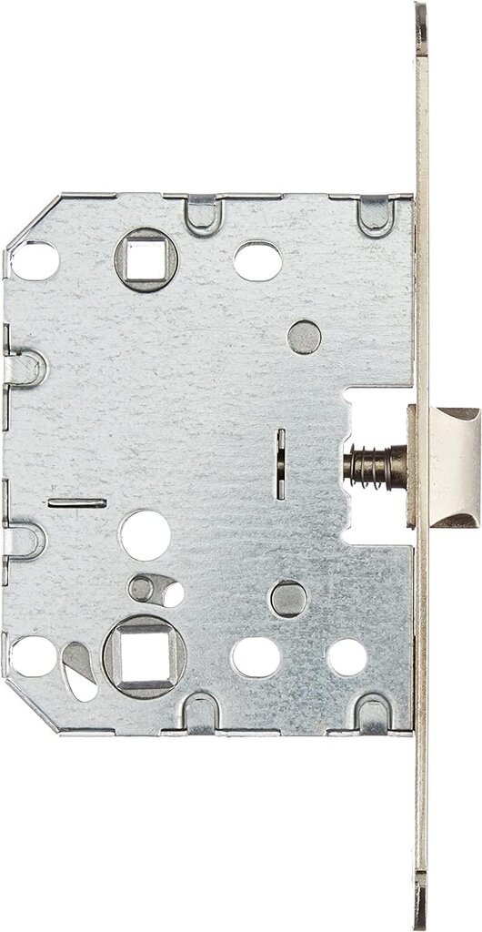 PICAPORTE UNIFICADO FRENTE REDONDO 70 MM NIQUELADO 6137BCHN050R-CAJA