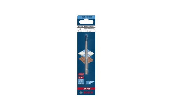 BROCA PORCELANICO HEX-9 HARDCERAMIC  5 X 90 MM 2608900589