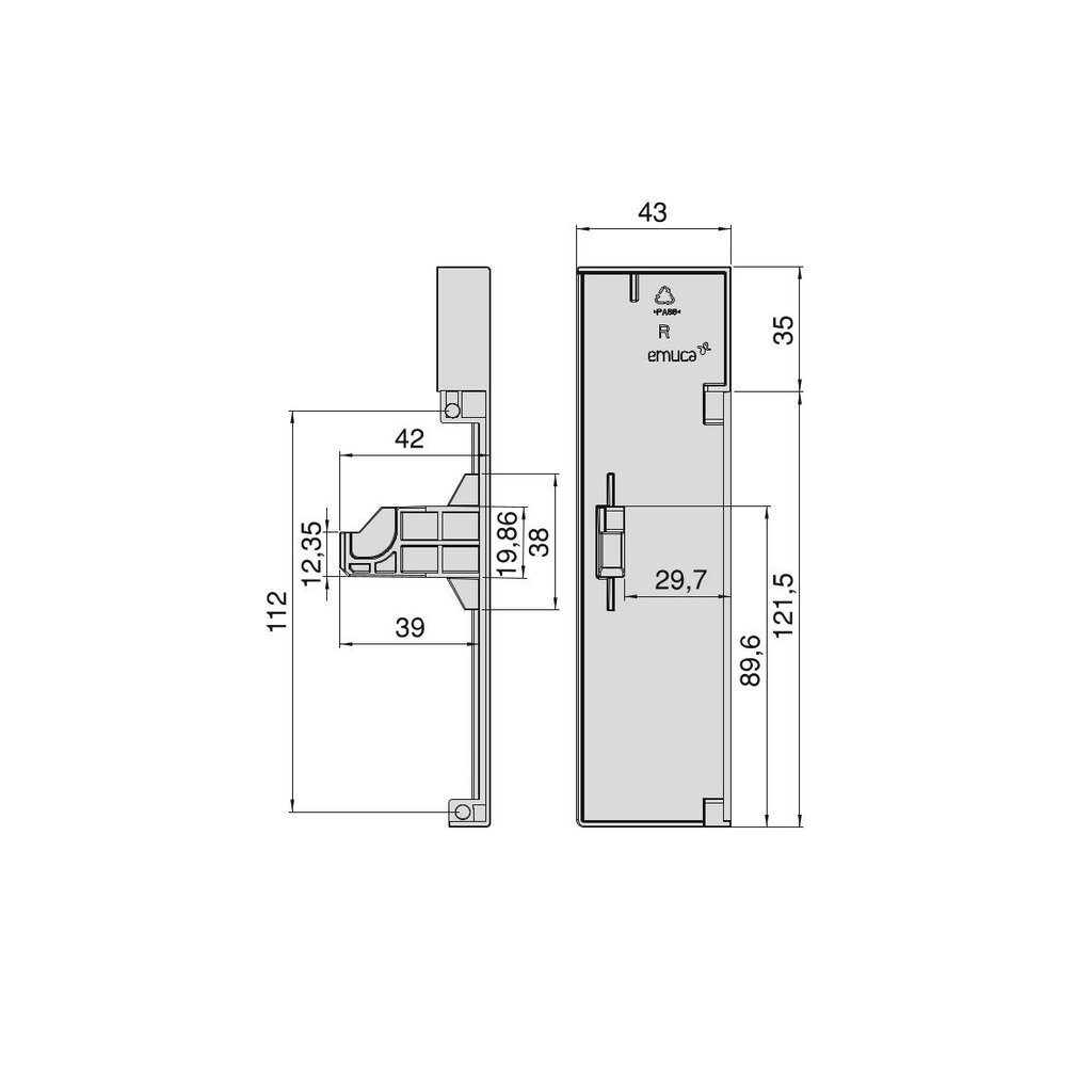 FIJACION CONCEPT GRIS 138 3113123