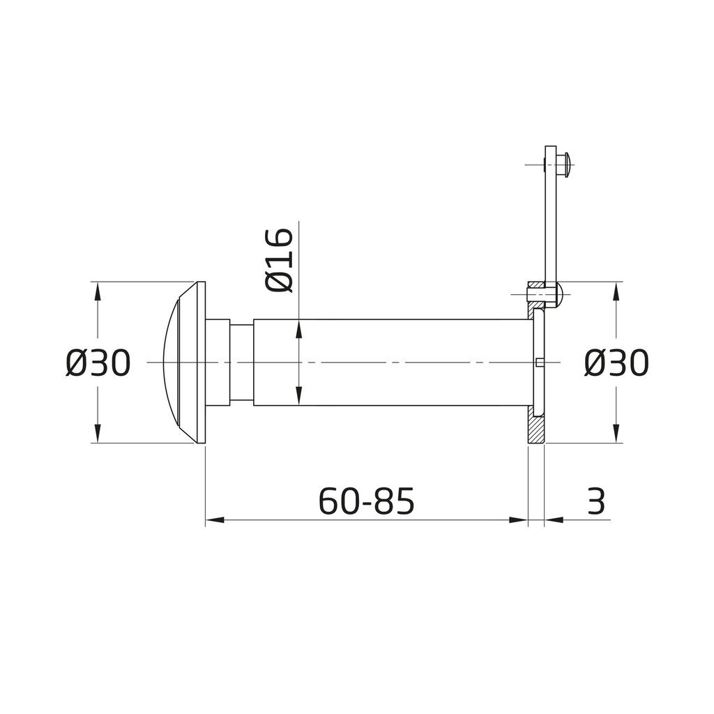 MIRILLA TAPA 5-16 60 A 85 NEGRO MATE