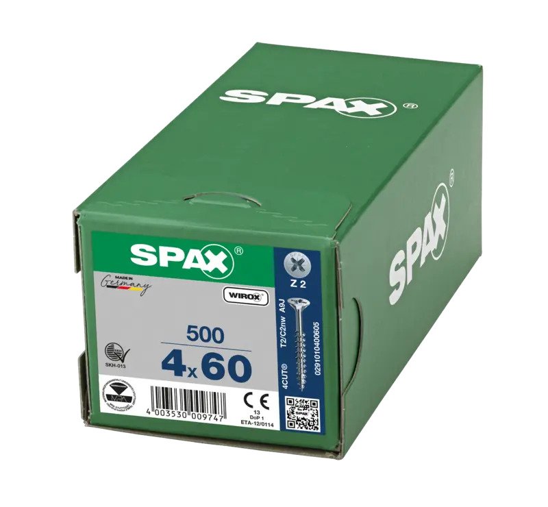 TIRAFONS CAP PLA WIROX 1X60 (20) 1/2ROSC