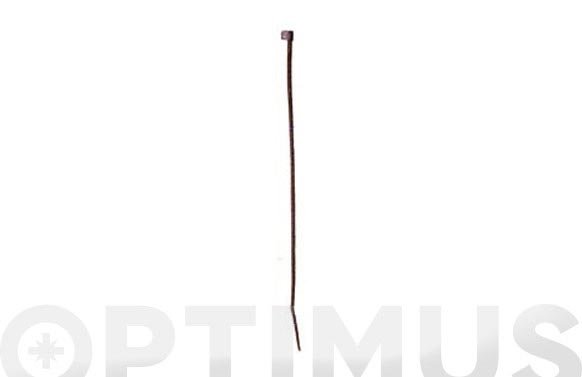BRIDA NILON DENTADA UBN NEGRA 2,5 X 100 MM 100 UDS 87488