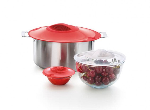 TAPA SUCCION 17CM.LEKUE VERMELL 1270517R
