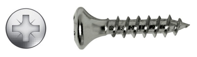 TORNILLO GOTA SEBO POZI NIQUEL 20X17 9Q417BC