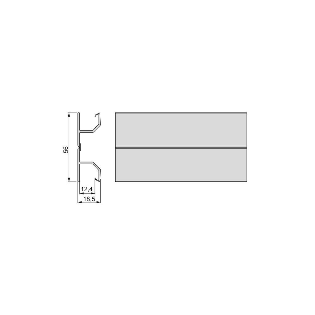 UNION RINCON FLEX.150MM PVC/BLCO 8910312