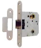 PICAPORTE UNIFICADO 2004U ENTRADA 50MM CANTO REDONDO D.E. 47MM ACERO INOX 2004U5RAI