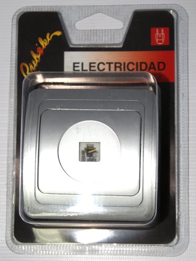 BASE TELEFONO RUBILEC 52052-ALUMINIO