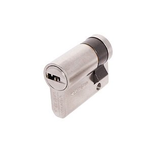 CILINDRO T60 LEVA CORTA 30-30 NIQUEL, 5 LLAVES M6503030N