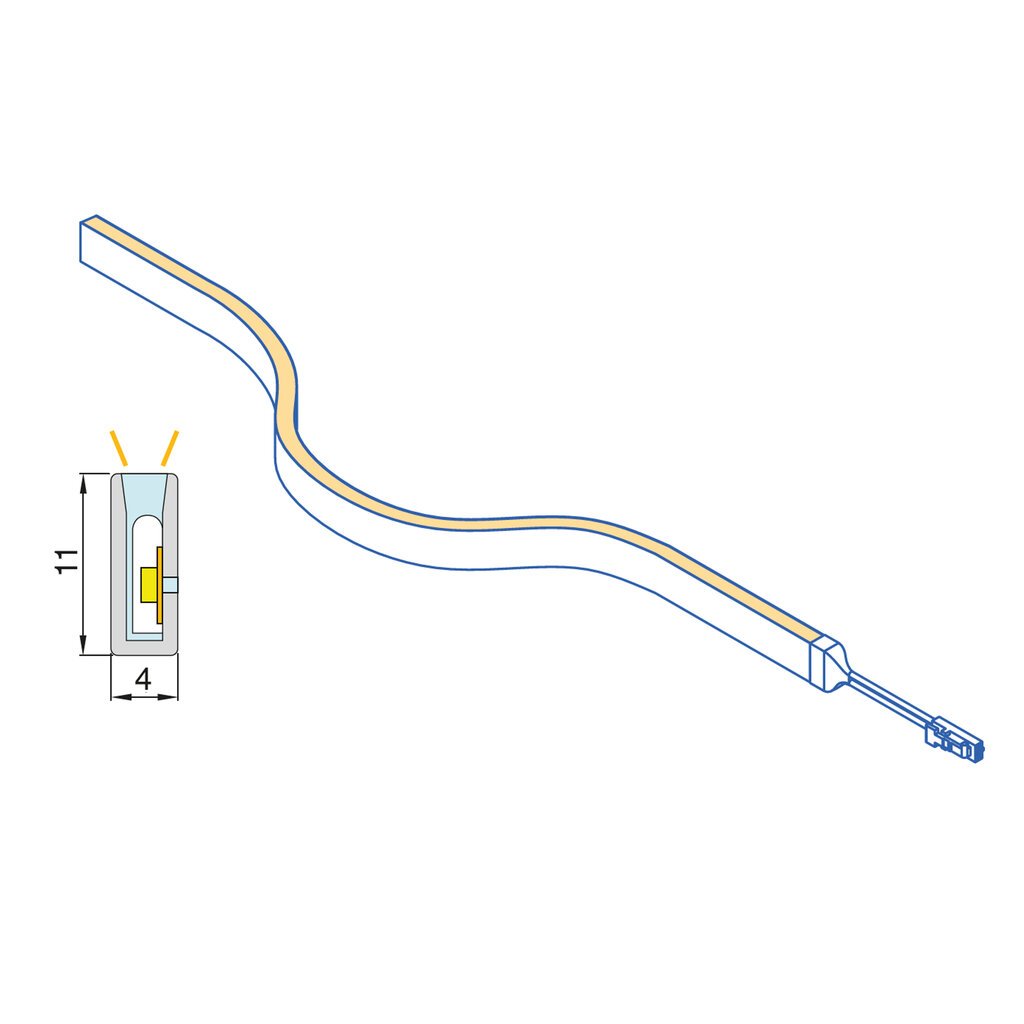 TIRA LED NEONLYNX 7.6W/M 1008MM 5204220