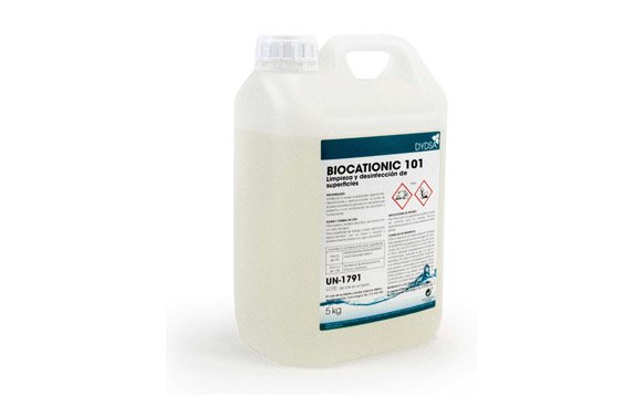 DESINFECTANTE BIOCIDA BIOCATIONIC 101 5 L DS045