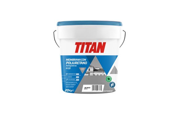 PINTURA IMPERMEABILIZANTE CON POLIURETANO H10 20 KG BLANCO 10H260020/5807383