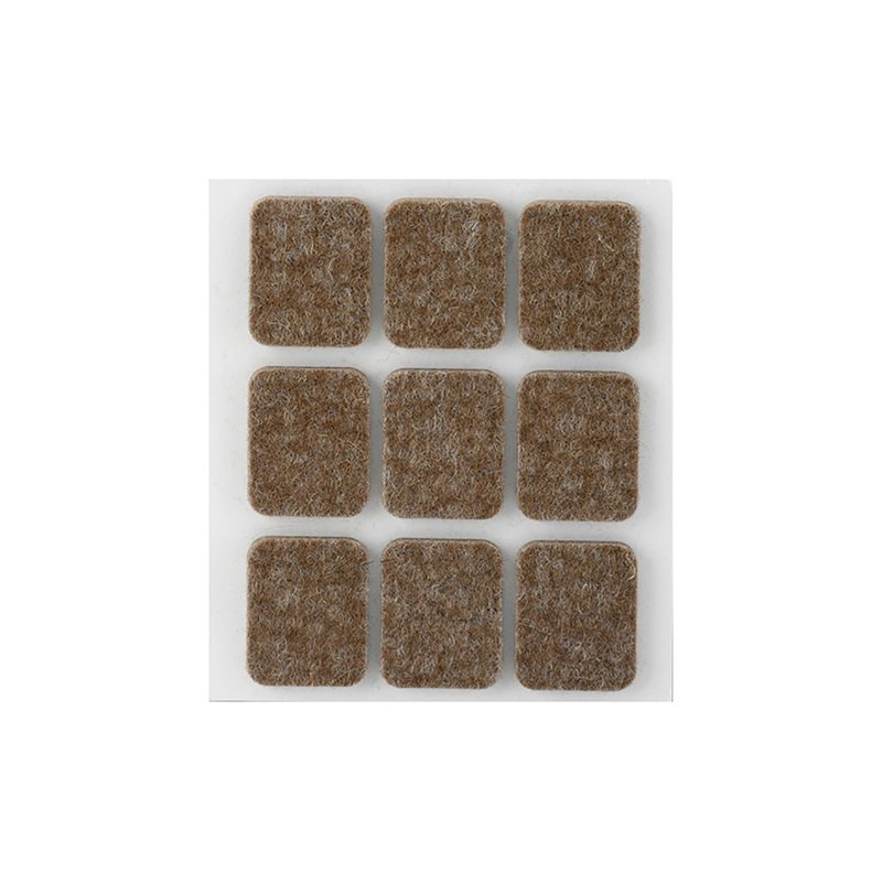 FIELTRO ADHESIVO PATA MUEBLE MARRON 29 X 23 MM 4006-4- 000
