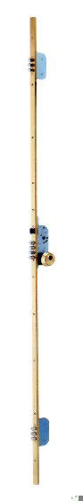 CERRADURA SEGURIDAD EMBUTIR 3 PUNTOS TLB3/30-40 CORTO DORADO TLB3567CE