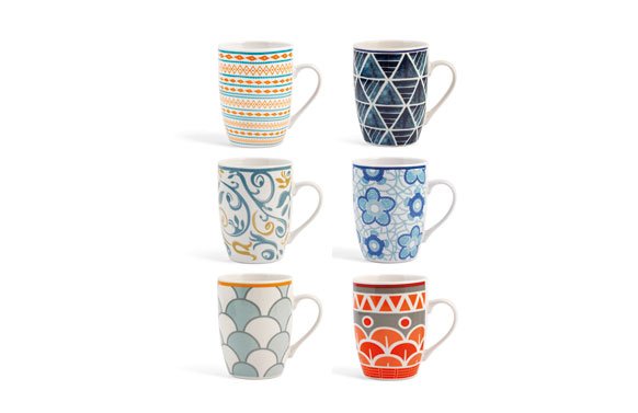 MUG NEW BONE CHINA MULTIDECORADO 35 CL 8052068
