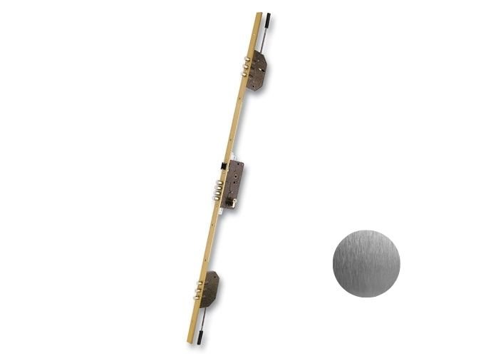 CERRADURA SEGURIDAD EMBUTIR 3 PUNTOS 2000B-3/50-DS15/70D CORTO CROMO MATE 1844255