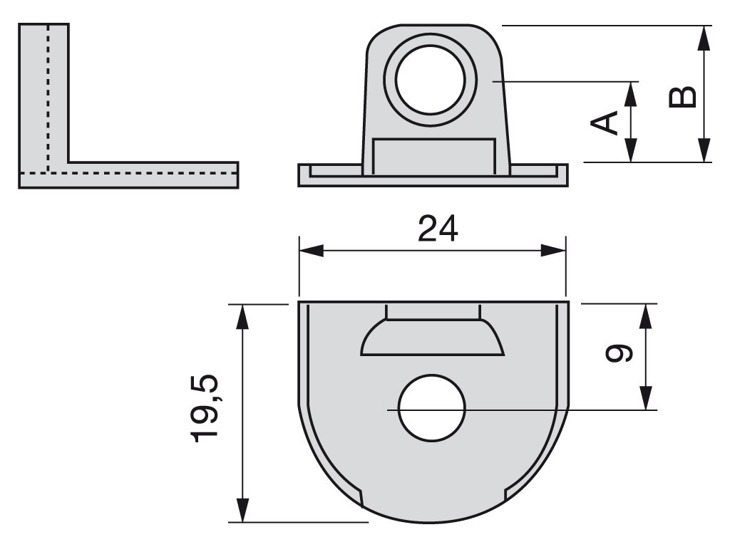 CONJUNTO BLOCK BALDA 19MM (ESPECIAL)