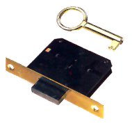 CERRADURA EMBUTIR PARA MUEBLE FRENTE LATON 200/30 LLAVE ZAMAC A35 1200/1516+9000/1991