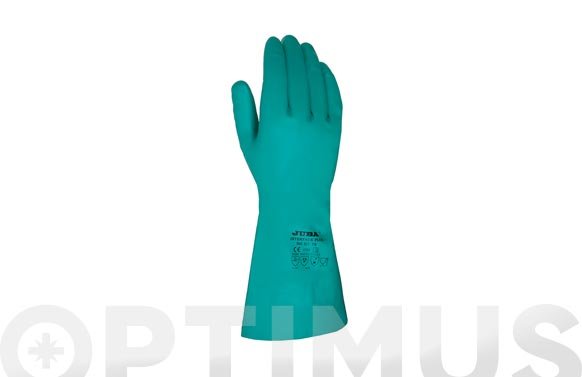 GUANTE NITRILO VERDE INTERFACE PLUS TALLA 6 821/6