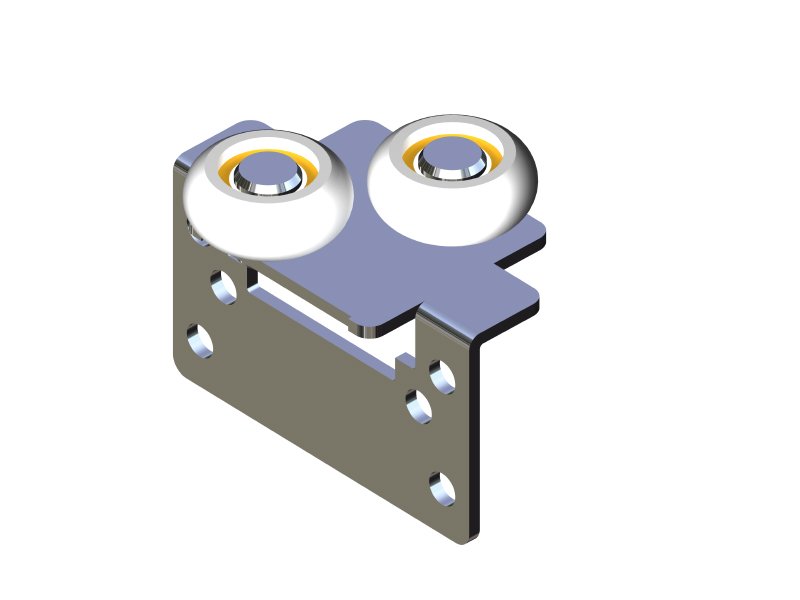 PUERTA KIT RTS-10 BLANCO MATE 9003 2.7MT