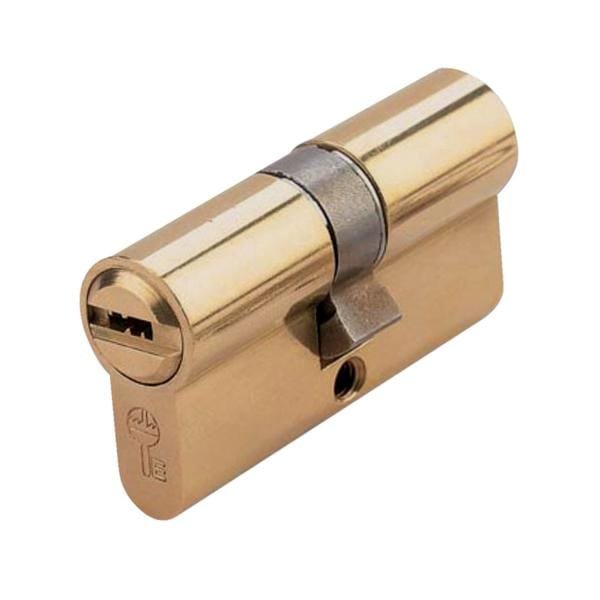 CILINDRO DS15 LEVA LARGA 30-30 LATON, 5 LLAVES 1001261