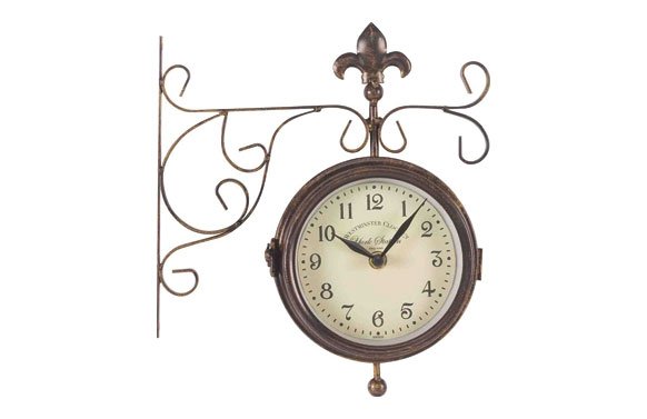RELOJ DOBLE CARA CON TERMOMETRO 5063000